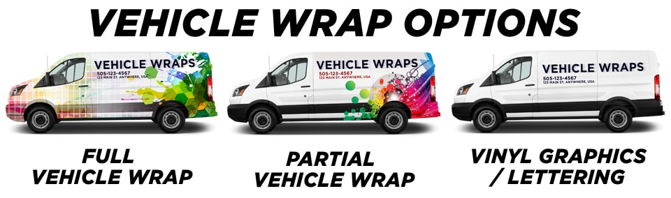 Cumming Vehicle Wraps vehicle wrap options